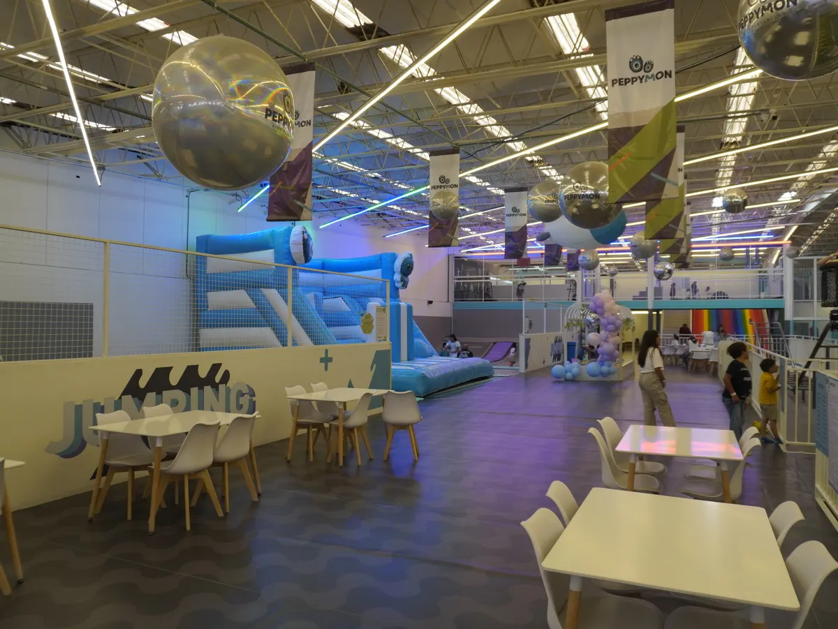Zona para eventos especiales en Peppymon Querétaro