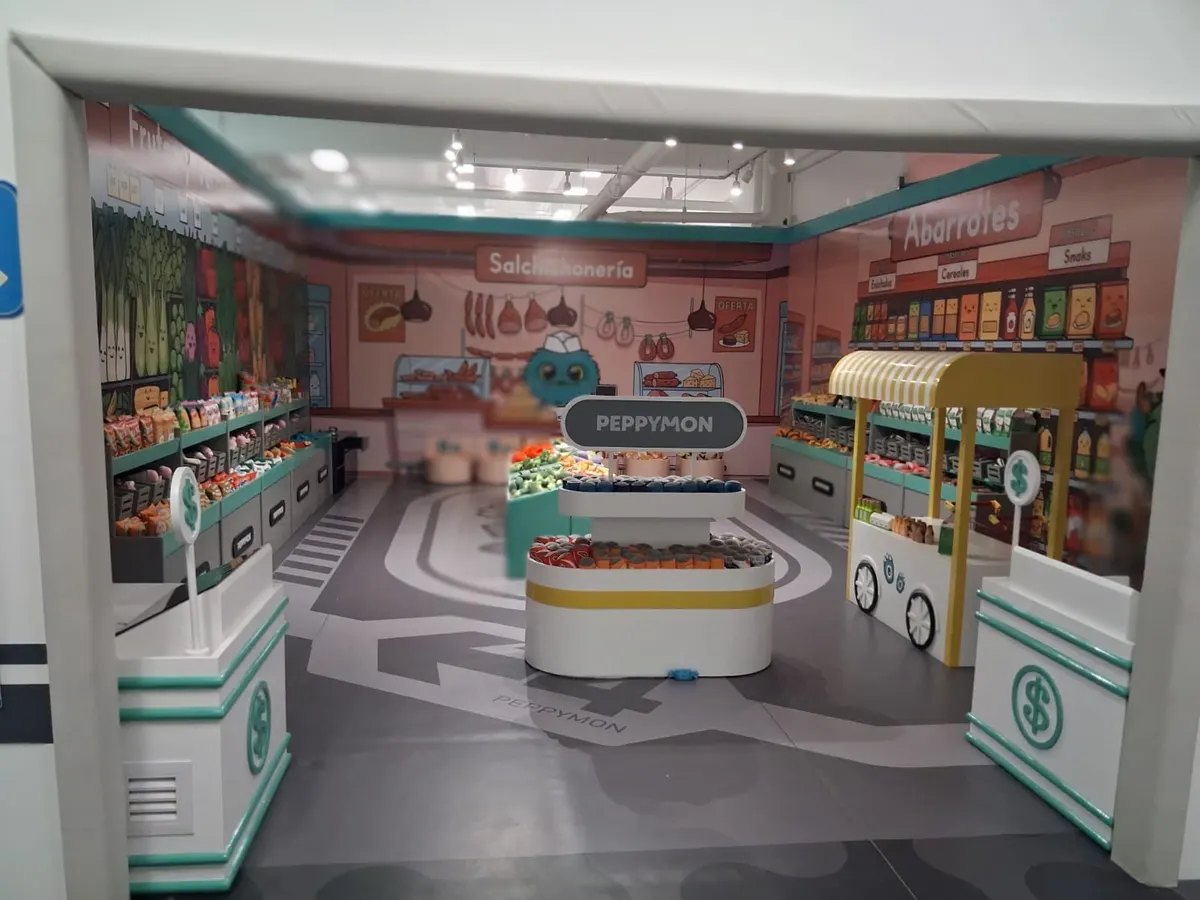 Súper mercado de juego de rol en Peppymon San Luis Potosí